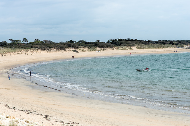 Atlantik und Badestrand bei La Perroche - 2016-04-25_D4 _DSC6669