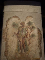 Fresco in ancient brothel.