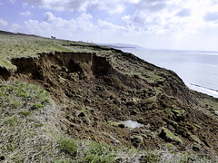Coastal erosion Isle of Wight