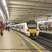 Thameslink 700127 leaves Farringdon for Bedford - 25 2 2023