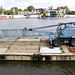 Alter Kran und neues IBA-Dock