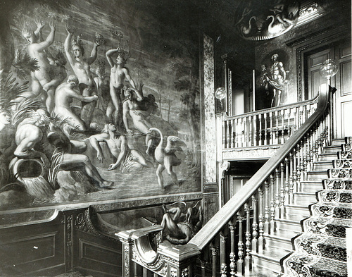 Wall Paintings by Antonio Verrio, Uffington House, Lincolnshire (now demolished)