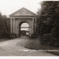 Stables to Buckminster Hall, Leicestershire. (House demolished stables survive)