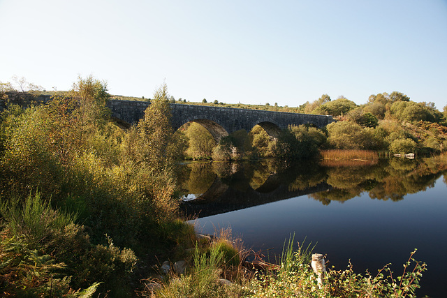 Viaduct At Loch Stroan