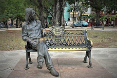 When you're in Havana, sit with him, close your eyes, breathe deeply and listen....