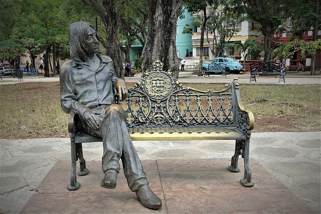 When you're in Havana, sit with him, close your eyes, breathe deeply and listen....