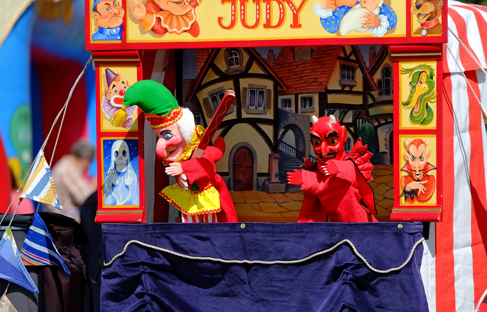 Portsmouth County Fair May 2015  X-Pro1 Punch and Judy 1