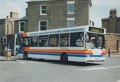 Stagecoach Cambus 324 (P324 EFL) in Cambridge – 15 Jun 1999 (418-2Y)