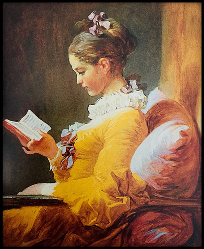 ipernity: A Young Girl Reading. 1776 - by Dinesh