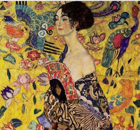 La Dame à l'Eventail, Gustave Klimt