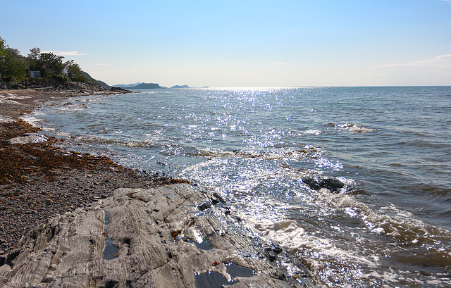 Le fleuve St-Laurent   - Rimouski.