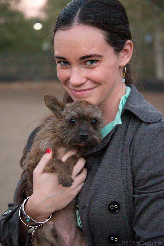 Tara Kelly and her dog Winnie - Nikon D750 - AFS Nikkor 28-300mm 1:3.5-5.6G VR