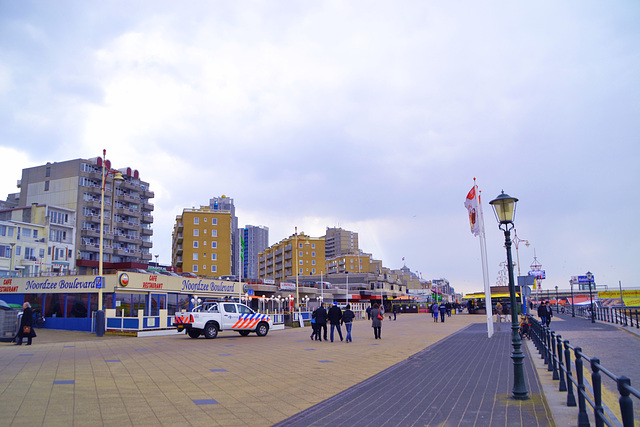 Strandpromenade in Scheveningen