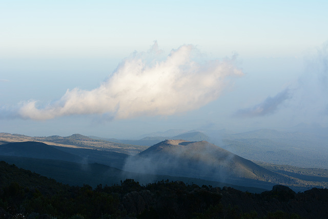 Slopes of Kilimanjaro Early in the Morning