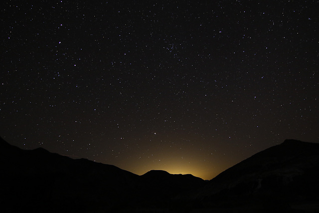 Night Sky at Warm Springs