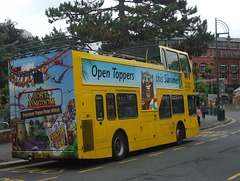 DSCF3918  Yellow Buses 434 (T207 XBV) in Bournemouth - 30 Jul 2018
