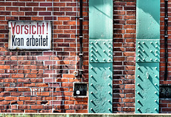 Am Bremer Kai,  im Hafenmuseum  Hamburg.