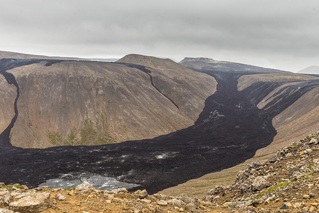 The 2021 lava at Fagradalsfjall