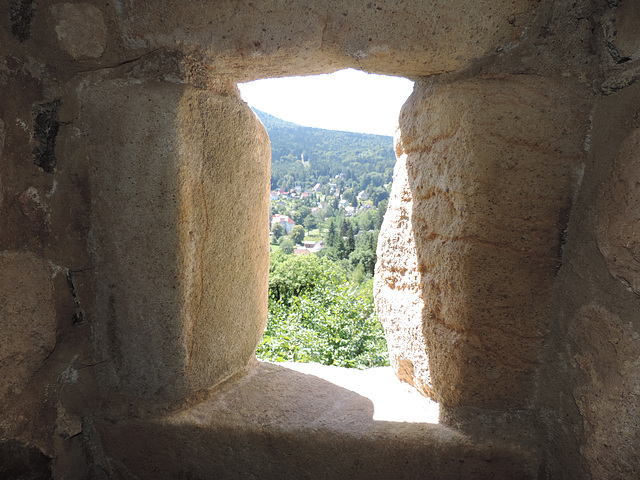 Burg Oybin - Festungsmauern