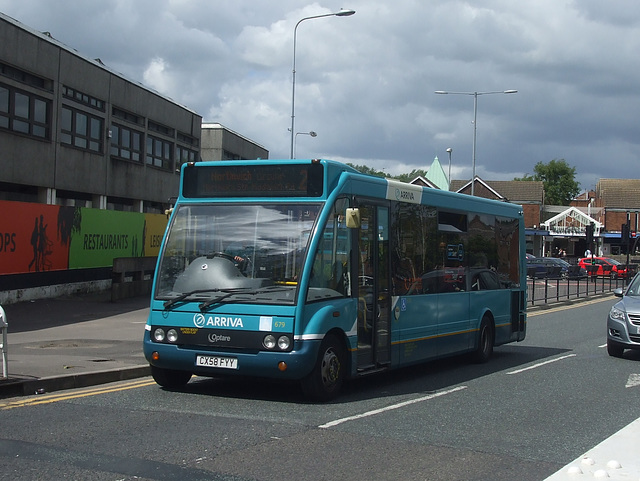 DSCF7675 Arriva 679 (CX58 FYY) in Northwich - 15 June 2017