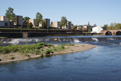 River Nith At Dumfries