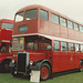 Preserved former Doncaster C T 188 (388 KDT) at Showbus – 26 Sep 1993 (206-10)