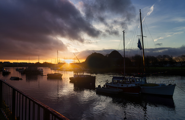 River Leven at Dawn