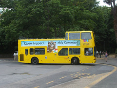 DSCF3735 Yellow Buses 433 (T204 XBV) at Alum Chine, Bournemouth - 27 Jul 2018