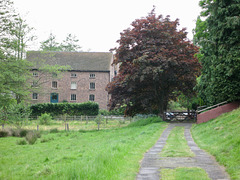 Rindleford Mill, now known as Pool House, taken on the footpath from Soudley Rocks