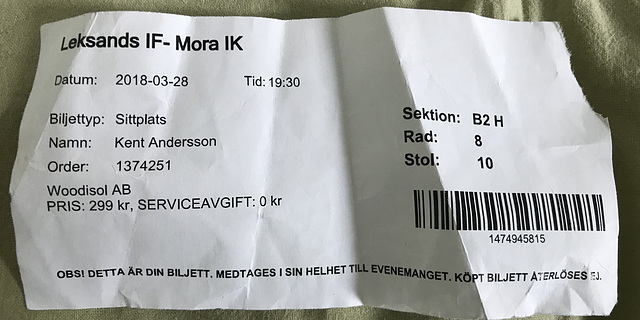 ice hockey in Leksand