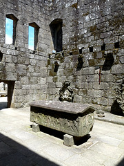 Barcelos- Palace of the Dukes of Braganza- Sarcophagus