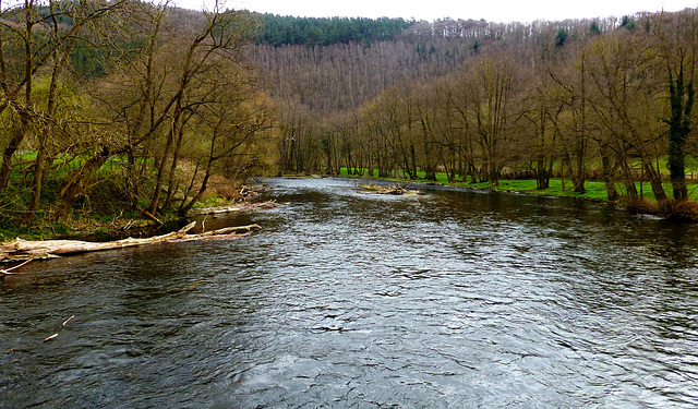 DE - Nideggen - Crossing the Rur