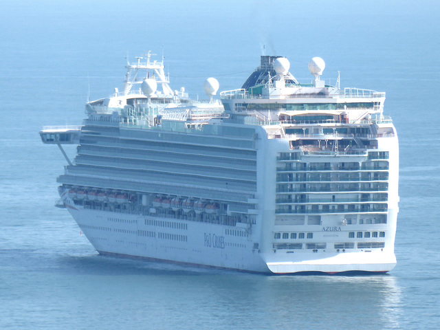 P&O Azura at Torbay - 21 September 2020