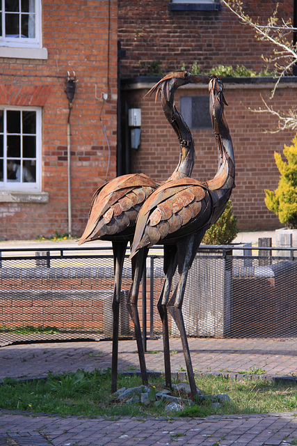 Heron Sculptures