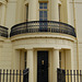 Porch, Brunswick Square, Hove, East Sussex