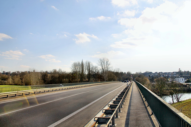 Hagener Straße, Brücke über der Ruhr (Schwerte) / 7.03.2021