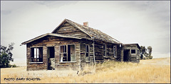 At the border Saskatchewan/Alberta