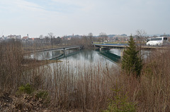 Two Bridges Across the Lech-river