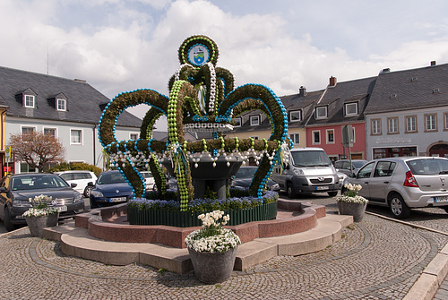 Osterbrunnen im Fichtelgebirge