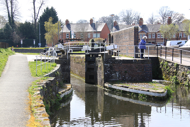 Welshpool Canal Locks