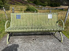 Memorial Bench by the Shenachie Ropeway/Bucket Bridge