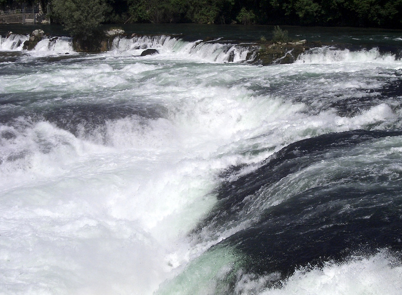 Der Rheinfall bei Schaffhausen