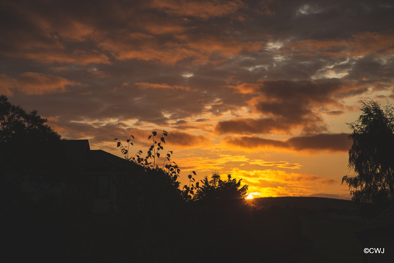 Dawns can be every bit as spectacular as sunsets, and at least now that we are in September in northern Scotland, you do not need to be up at 4 a.m. to catch them!