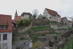 High up along the Mühlstraße