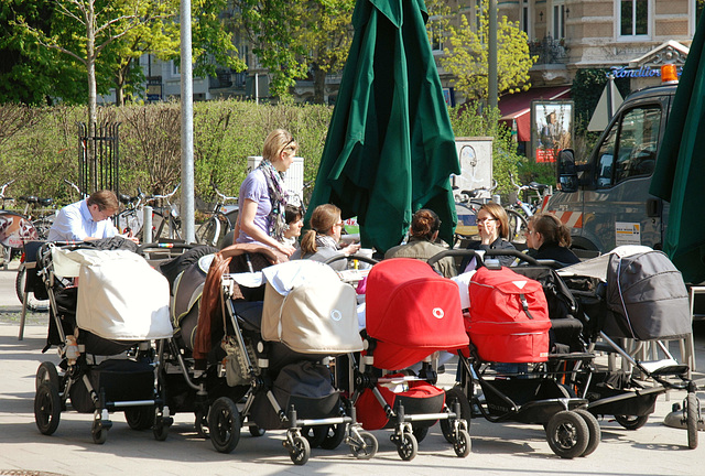 Wagenburg der modernen Art