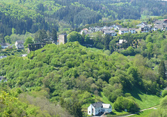 DE - Virneburg - Zoom auf die Burgruine