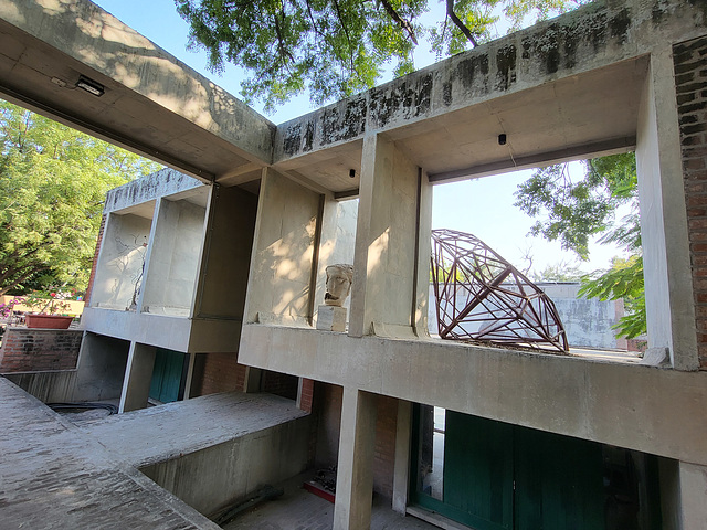 On the CEPT campus in AHMEDABAD