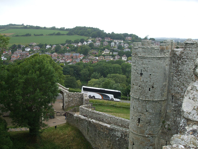 DSCF8503 Lucketts/Coliseum 503 XUV (TX13 ACT) leaving Carisbrooke Castle - 3 Jul 2017 DSCF8503 Lucketts/Coliseum 503 XUV (TX13 ACT) leaving Carisbrooke Castle - 3 Jul 2017