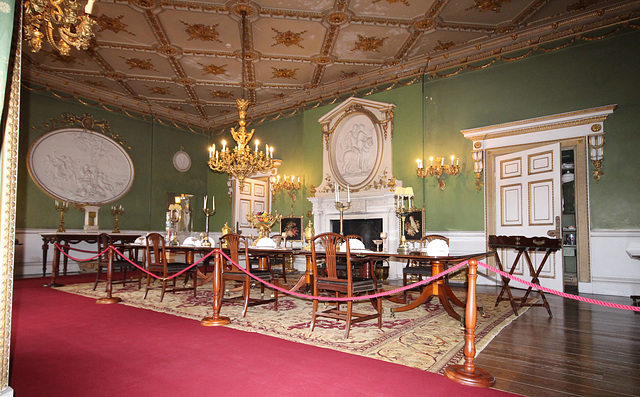 Dining Room, Burton Constable Hall, East Riding of Yorkshire