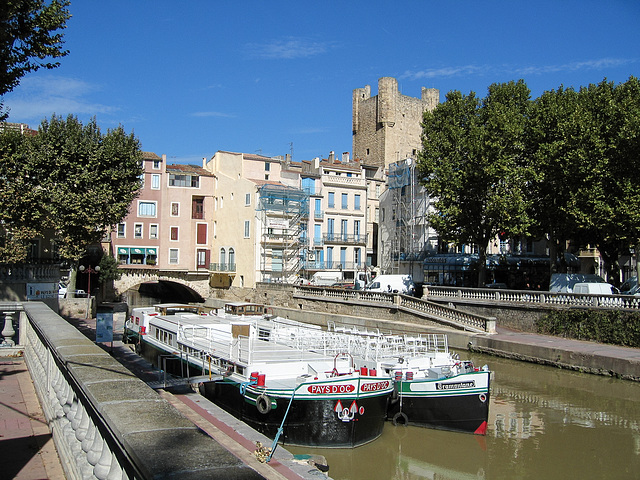 Narbonne, Canal de la Robine - 2004-09-30--Ix500-IMG 0925